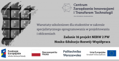 Szkolenie dla studentów PW: "Badania społeczne jako podstawa do projektowania User Experience" Szkolenie dla studentów PW: "Badania społeczne jako podstawa do projektowania User Experience"