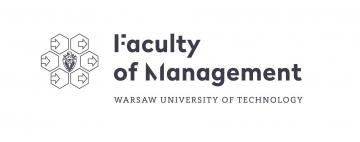 Picture presents the logotype of Faculty of Management, Warsaw University of Technology